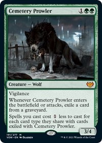Cemetery Prowler, Innistrad: Crimson Vow