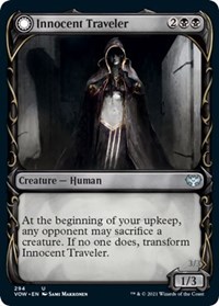 Innocent Traveler (Showcase), Innistrad: Crimson Vow