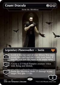 Count Dracula - Sorin the Mirthless, Innistrad: Crimson Vow