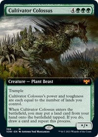 Cultivator Colossus (Extended Art), Innistrad: Crimson Vow