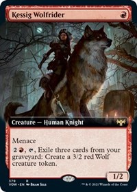 Kessig Wolfrider (Extended Art), Innistrad: Crimson Vow