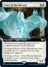 Voice of the Blessed (Extended Art), Innistrad: Crimson Vow