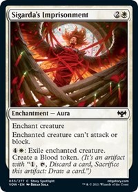 Sigarda's Imprisonment, Innistrad: Crimson Vow