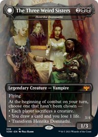 The Three Weird Sisters - Henrika Domnathi, Innistrad: Crimson Vow