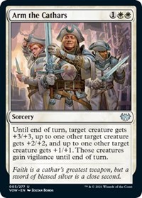 Arm the Cathars, Innistrad: Crimson Vow