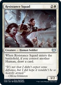 Resistance Squad, Innistrad: Crimson Vow