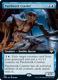 Patchwork Crawler (Extended Art), Innistrad: Crimson Vow