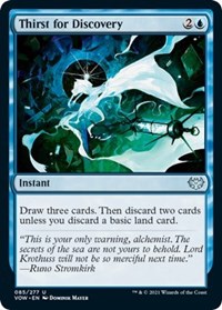 Thirst for Discovery, Innistrad: Crimson Vow