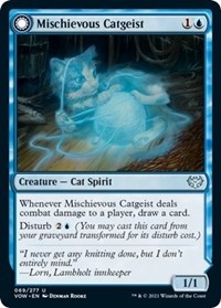 Mischievous Catgeist, Innistrad: Crimson Vow