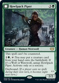 Howlpack Piper, Innistrad: Crimson Vow
