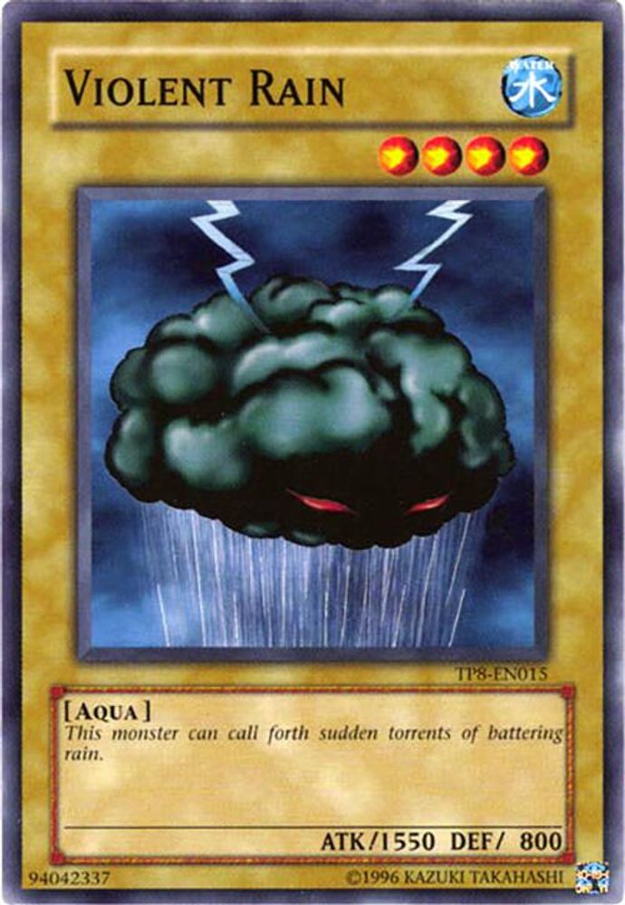 Violent Rain, Unlimited, front