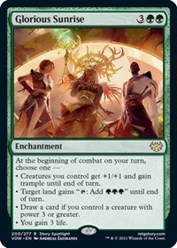 Glorious Sunrise, Innistrad: Crimson Vow