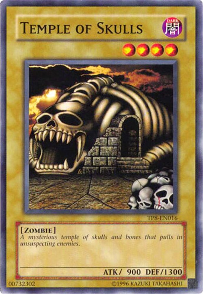 Temple of Skulls, Unlimited, front