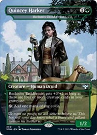 Quincey Harker - Reclusive Taxidermist, Innistrad: Crimson Vow