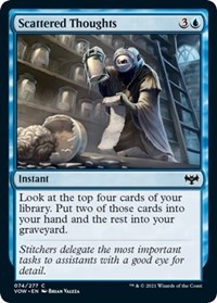 Scattered Thoughts, Innistrad: Crimson Vow