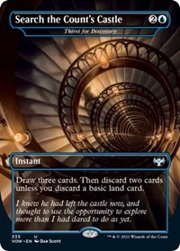 Search the Count's Castle - Thirst for Discovery, Innistrad: Crimson Vow