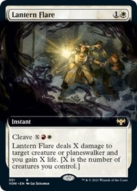 Lantern Flare (Extended Art), Innistrad: Crimson Vow