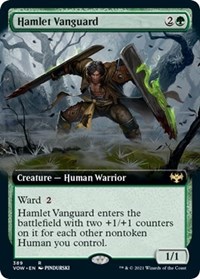 Hamlet Vanguard (Extended Art), Innistrad: Crimson Vow