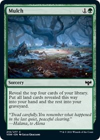 Mulch, Innistrad: Crimson Vow