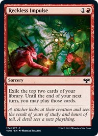 Reckless Impulse, Innistrad: Crimson Vow