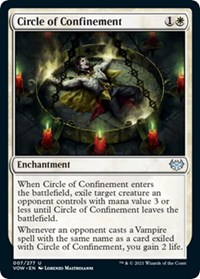 Circle of Confinement, Innistrad: Crimson Vow