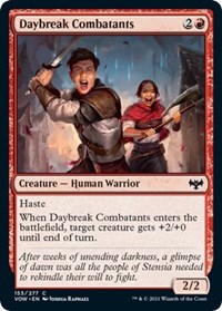 Daybreak Combatants, Innistrad: Crimson Vow