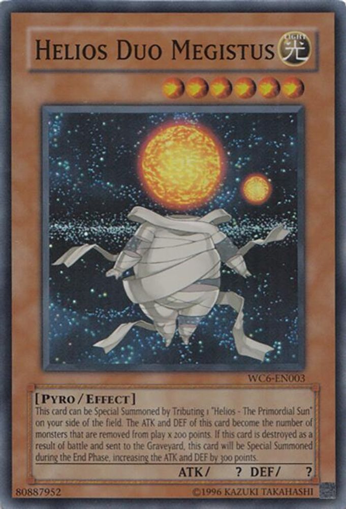 Helios Duo Megistus, Limited, front