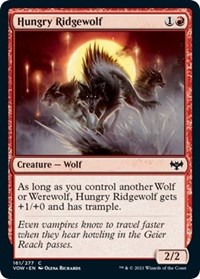 Hungry Ridgewolf, Innistrad: Crimson Vow
