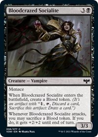 Bloodcrazed Socialite, Innistrad: Crimson Vow