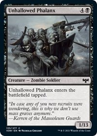 Unhallowed Phalanx, Innistrad: Crimson Vow