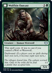 Wolfkin Outcast, Innistrad: Crimson Vow