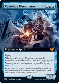 Cemetery Illuminator (Extended Art), Innistrad: Crimson Vow