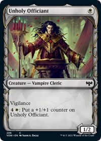 Unholy Officiant (Showcase), Innistrad: Crimson Vow