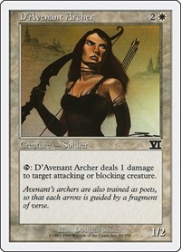 D'Avenant Archer, Classic Sixth Edition