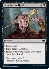 Aim for the Head, Innistrad: Crimson Vow
