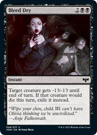 Bleed Dry, Innistrad: Crimson Vow