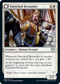 Panicked Bystander, Innistrad: Crimson Vow