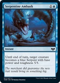 Serpentine Ambush, Innistrad: Crimson Vow