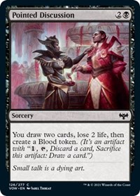 Pointed Discussion, Innistrad: Crimson Vow