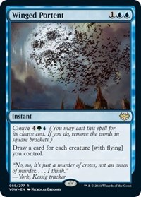 Winged Portent, Innistrad: Crimson Vow