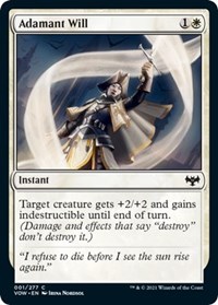 Adamant Will, Innistrad: Crimson Vow