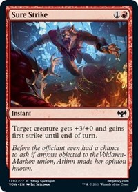 Sure Strike, Innistrad: Crimson Vow