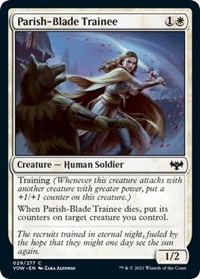 Parish-Blade Trainee, Innistrad: Crimson Vow
