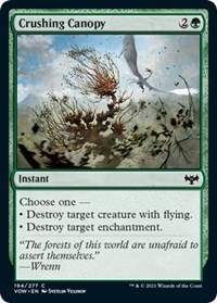 Crushing Canopy, Innistrad: Crimson Vow