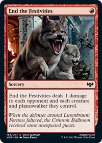 End the Festivities, Innistrad: Crimson Vow