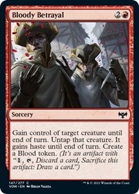 Bloody Betrayal, Innistrad: Crimson Vow