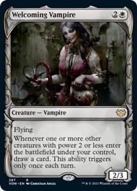 Welcoming Vampire (Showcase), Innistrad: Crimson Vow