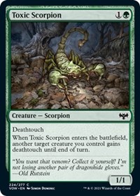 Toxic Scorpion, Innistrad: Crimson Vow