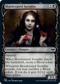 Bloodcrazed Socialite (Showcase), Innistrad: Crimson Vow
