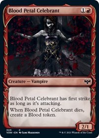 Blood Petal Celebrant (Showcase), Innistrad: Crimson Vow
